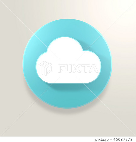 アイコン 雲 セキュリティ 45037278