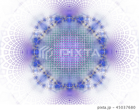Layered floral star Woven texture fractal abstract Layered floral star Woven texture fractal abstract 45037680