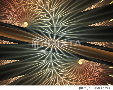 Spiral digital art. An abstract computer generated 45037793