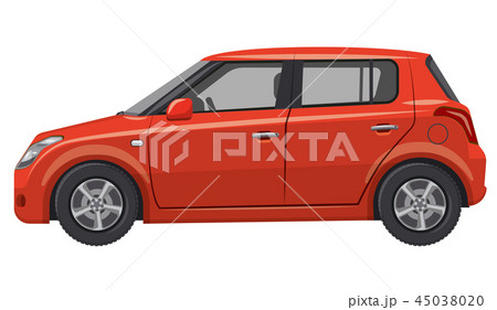 red car hatchback 45038020
