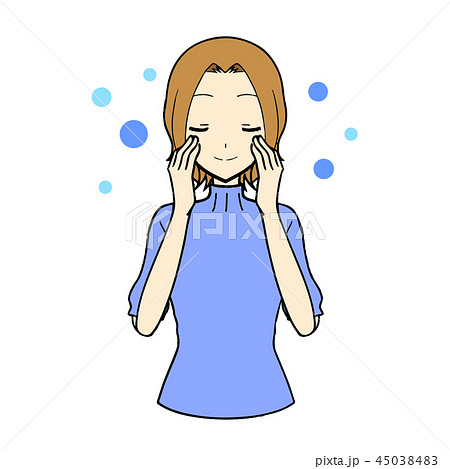 女性表情 45038483