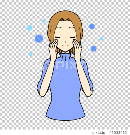 女性表情 45038483