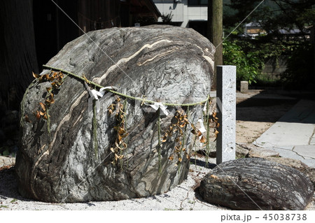 薭田野神社の願掛け石 薭田野神社の願掛け石 45038738
