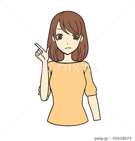 女性表情 45038973