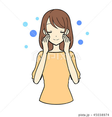 女性表情 45038974