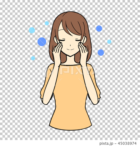女性表情 45038974