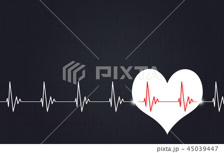 Heartbeat Medicine Illustration 45039447