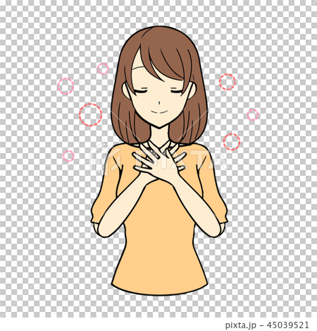 女性表情 女性表情 45039521
