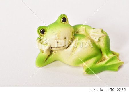 横になるカエル  45040226