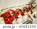 Equipment, cables, pipes and valves on a ship 45041550