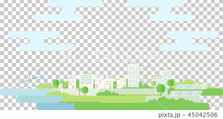 生態友好的城鎮線 生態友好的城鎮線 45042506