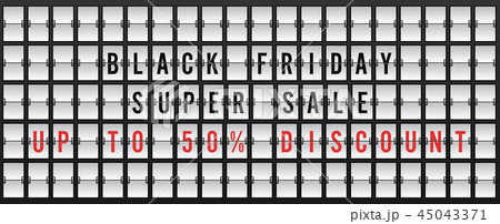 Black Friday Sale Banner Design Template 45043371