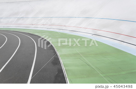 Lines of empty velodrome. Geometric line background. Lines of empty velodrome. Geometric line background. 45043498