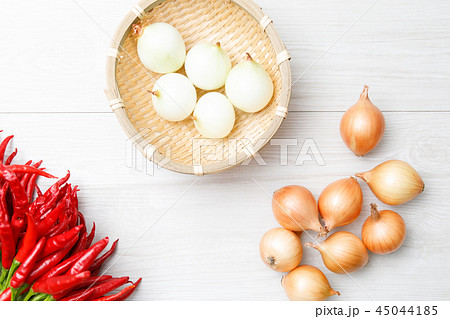 野菜　プチオニオン　品種：ペコロス　 45044185