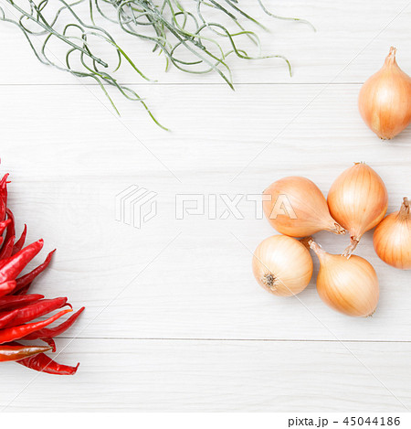 野菜　プチオニオン　品種：ペコロス　1：1 45044186