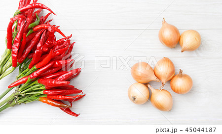 野菜　プチオニオン　品種：ペコロス　16：9 45044187