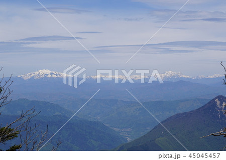 摺古木山からの北アルプス 摺古木山からの北アルプス 45045457