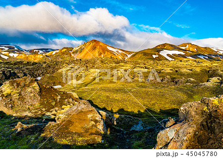 Natural landscape of the beautiful mountain Natural landscape of the beautiful mountain 45045780