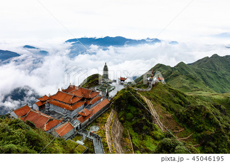Beautiful view from Fansipan mountain 45046195