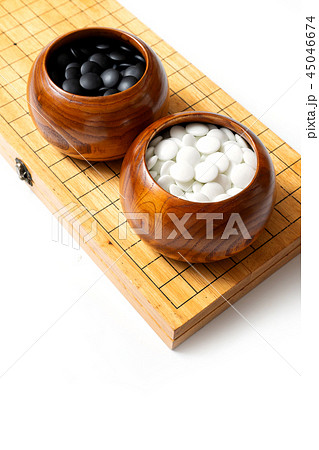 The ancient Chinese strategy board game - Wei chi The ancient Chinese strategy board game - Wei chi 45046674