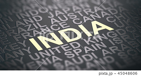 Names Of Countries, Focus on India Names Of Countries, Focus on India 45048606
