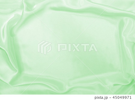 Smooth elegant green silk or satin luxury cloth 45049971