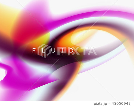 Background abstract - liquid colors wave flow 45050945