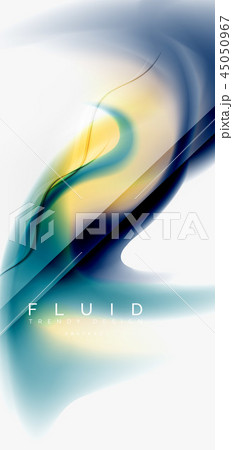 Fluid flowing wave abstract background Fluid flowing wave abstract background 45050967