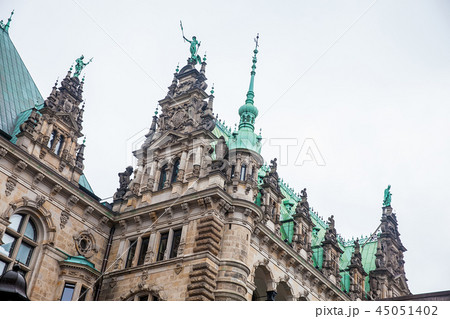 Hamburg City Hall buildiing Hamburg City Hall buildiing 45051402