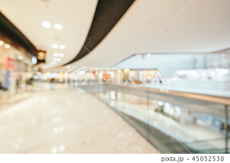 Abstract blur and defocused shopping mall of department store interior Abstract blur and defocused shopping mall of department store interior 45052538