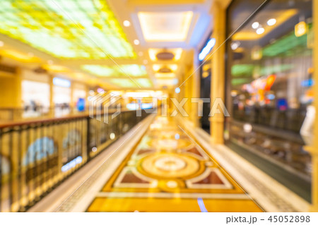 Abstract blur and defocused shopping mall of department store 45052898