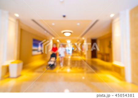 Abstract blur and defocused shopping mall of department store 45054381