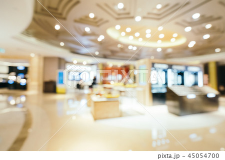 Abstract blur and defocused beautiful luxury shopping mall of deparment store 45054700