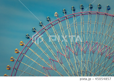 Ferris wheel in amusement park Ferris wheel in amusement park 45054857