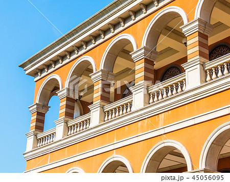 Beautiful architecture building with window exterior in italy style 45056095