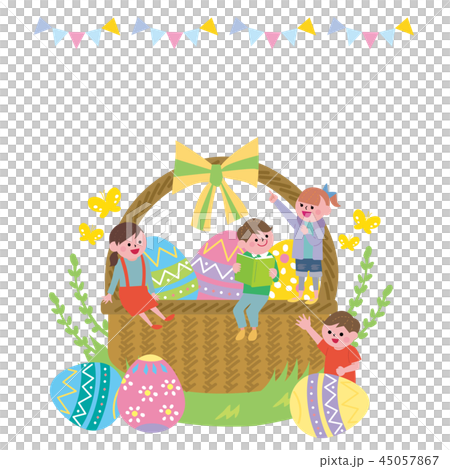 Easter Easter egg illustration 45057867