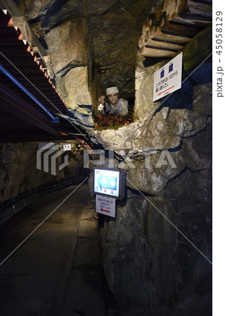 生野銀山 坑道内(兵庫県朝来市) 生野銀山 坑道内(兵庫県朝来市) 45058129