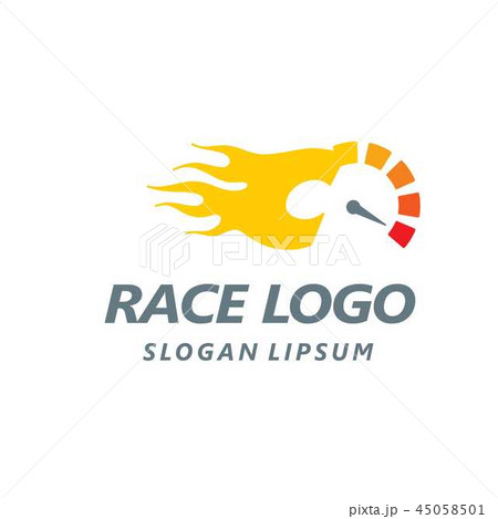Speedometer logo icon vector concept Speedometer logo icon vector concept 45058501