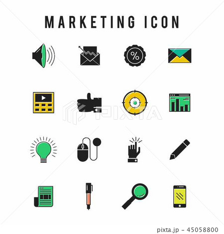 Marketing Icon Marketing Icon 45058800
