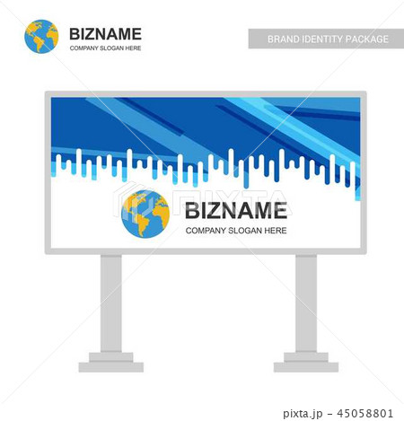Company advertisement banner  45058801