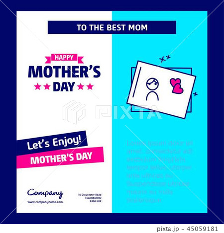Happy Mother's day greetings card Happy Mother's day greetings card 45059181