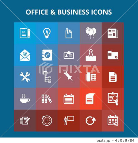Office and Business Icons 45059784