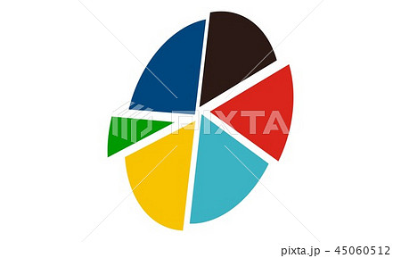 Pie Chart Analyze Vector 45060512