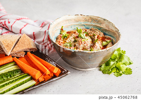 Middle Eastern cuisine Babaganoush Middle Eastern cuisine Babaganoush 45062768
