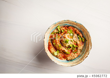 Middle Eastern cuisine Babaganoush 45062772