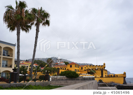 The San Tiago Fort in Funchal, Madeira, Portugal. The San Tiago Fort in Funchal, Madeira, Portugal. 45065496