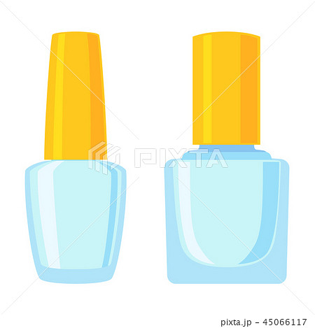 Colorful cartoon empty cosmetic bottle set 45066117