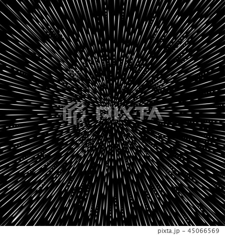 Vector abstract background. Open Space Star Warp 45066569