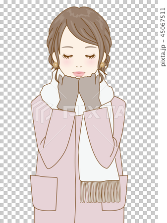 Scarf and gloves women 45067511