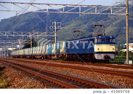 1994年　EF6593コンテナ貨物列車 45069708